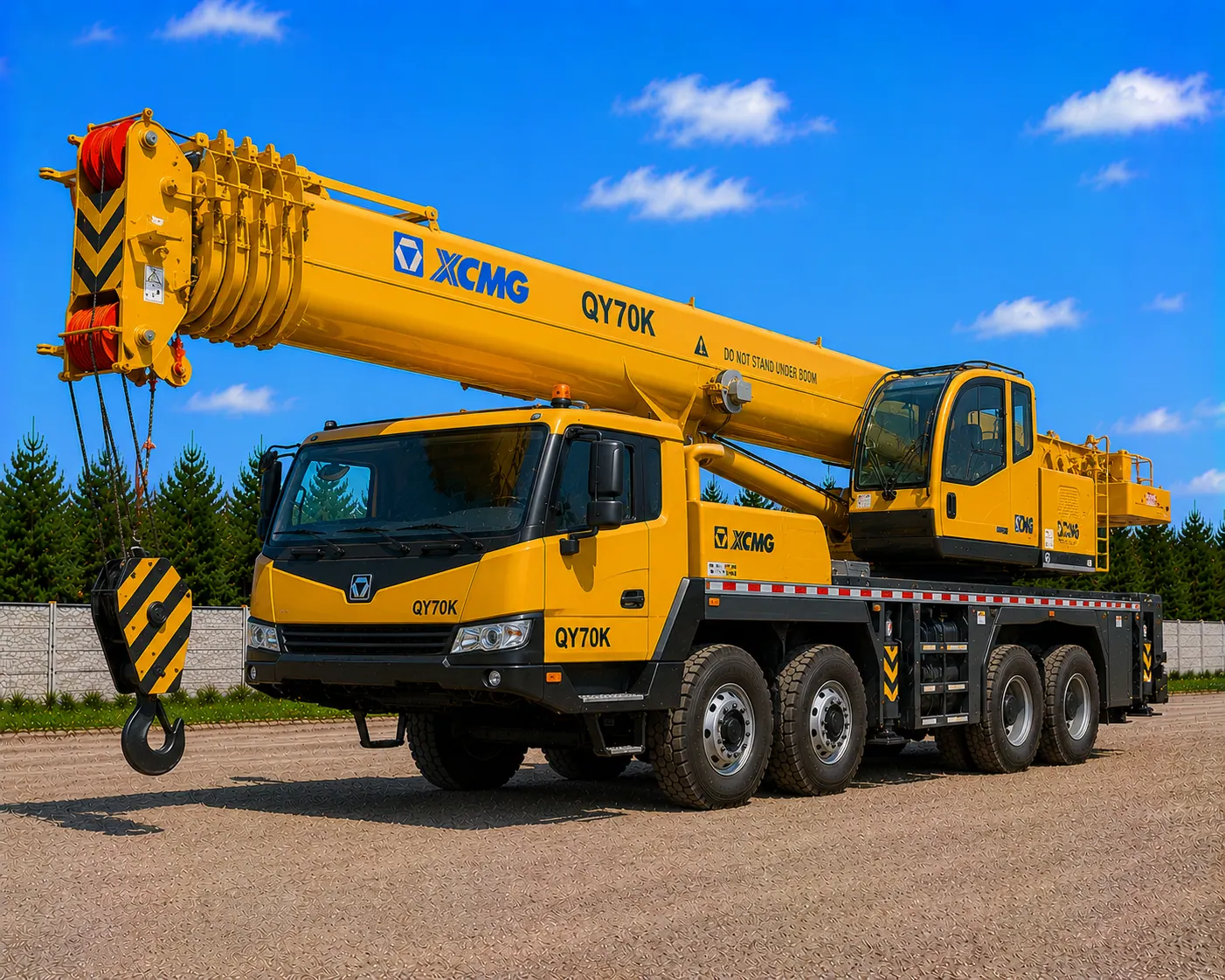 Автокран XCMG QY70K 70 тонн в аренду